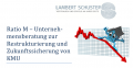 Ratio M - Restrukturierung und Zukunftssicherung von KMU