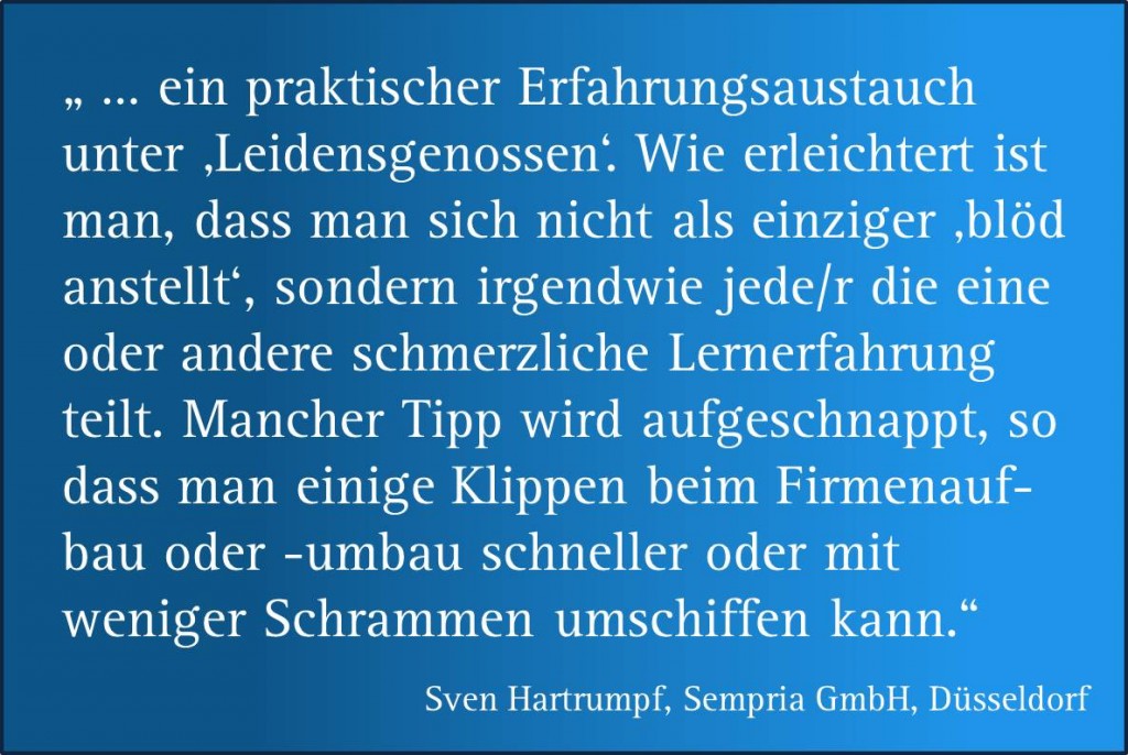 Netzwerktreffen Für Unternehmer „Runder Tisch Lambert Schuster“