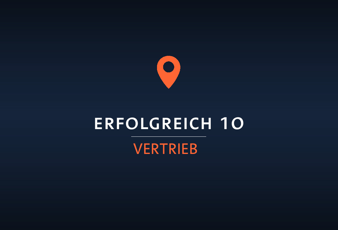 Video 10: Erfolgreich im Vertrieb