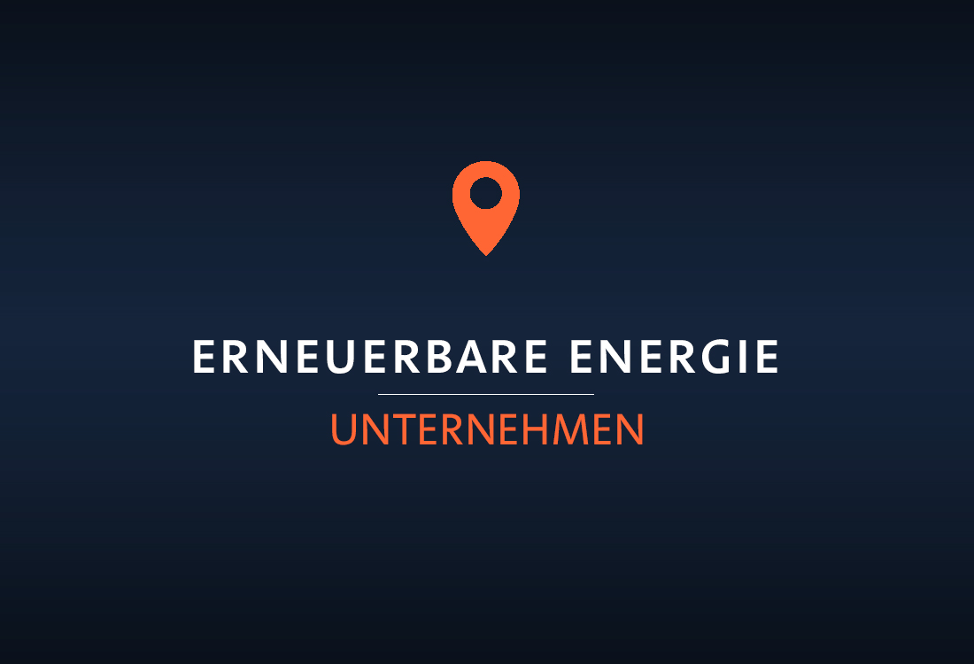 Nutzung von Erneuerbaren Energien in Unternehmen